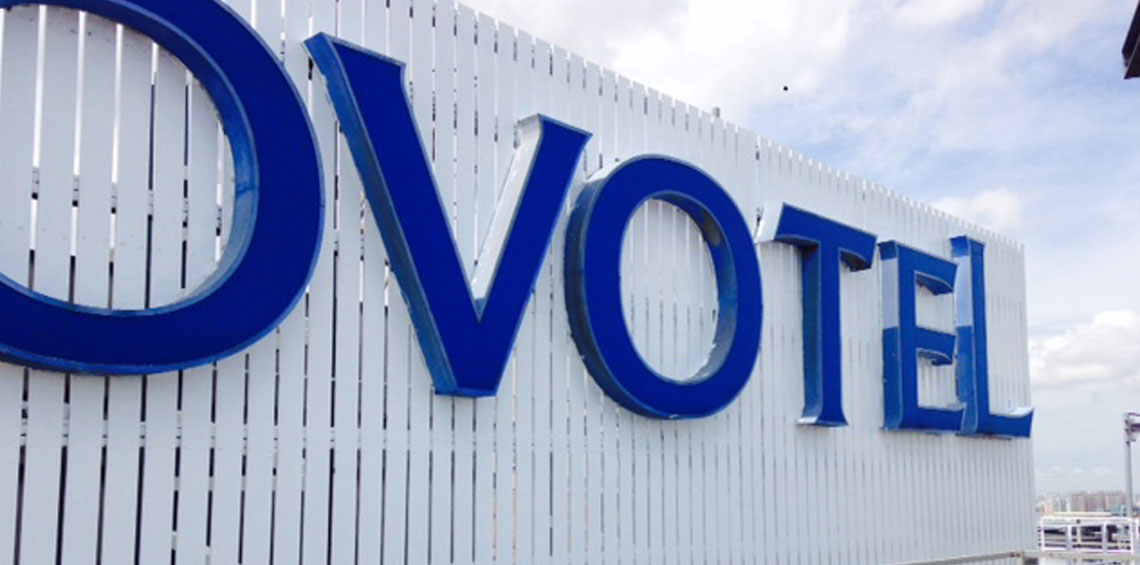 Novotel - Signage Structure
