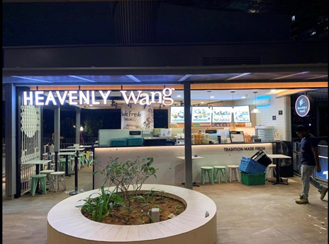 Heavenly Wang at Waterway Point